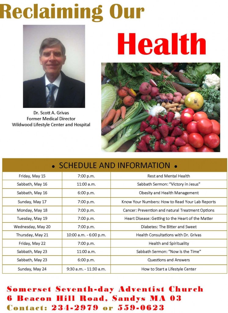 Reclaiming Our Health 2015